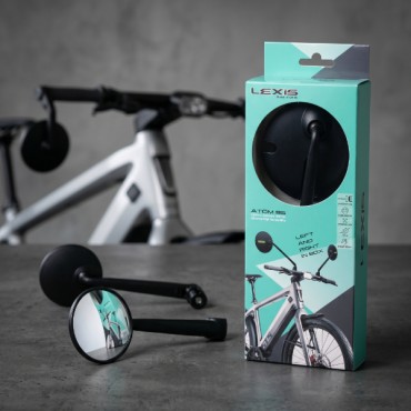 2 Adet Yuvarlak Gidon Üstü Bisiklet Aynası 