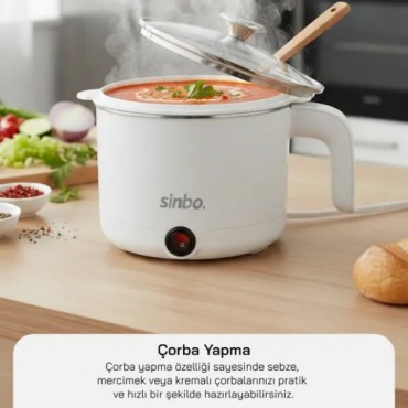 Sinbo Çok Fonksiyonlu Pişirici Elektrikli Tencere