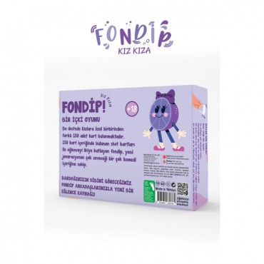 Fondip Kız Kıza Kart Oyunu 