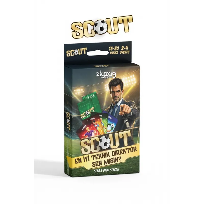 Mini Scout - En İyi Teknik Direktör Sen Misin? Eğlenceli Kart Oyunu