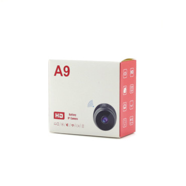 Şarjlı HD Mini Kamera - Kablosuz A9 IP Kamera - Taşınabilir Güvenlik