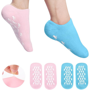 Ayak Nemlendirici Jel SPA Çorabı - Yumuşatıcı Jel Kaplama