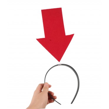 Kişiselleştirilebilir Ok Taç – Kırmızı Renk