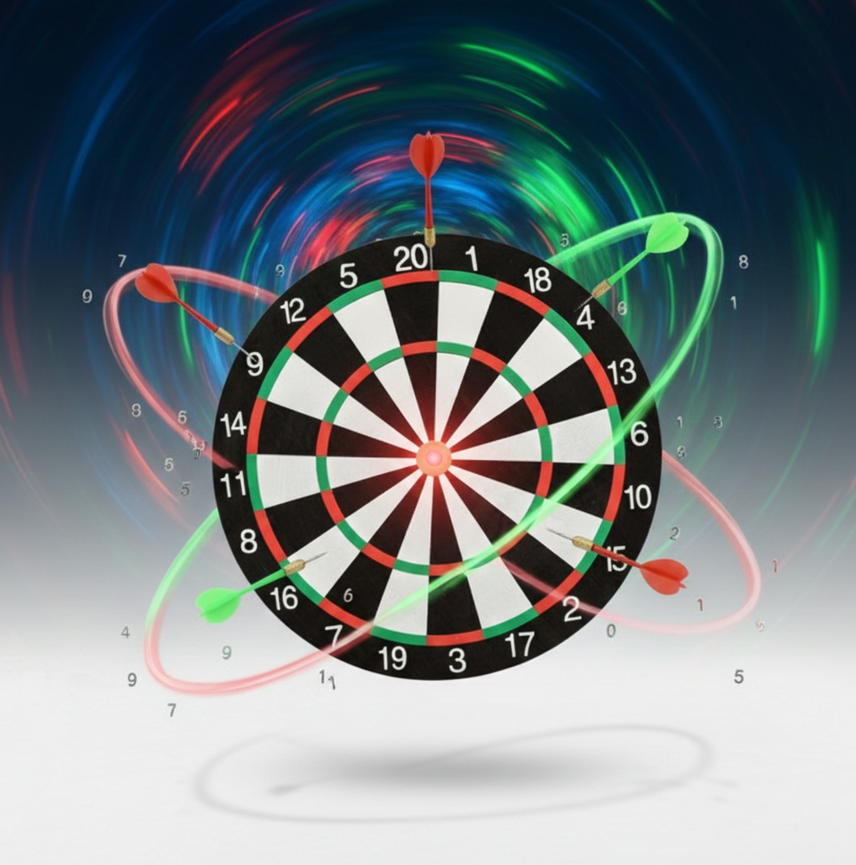 Duvara Asmalı Dart Oyunu Alk4889 - 2