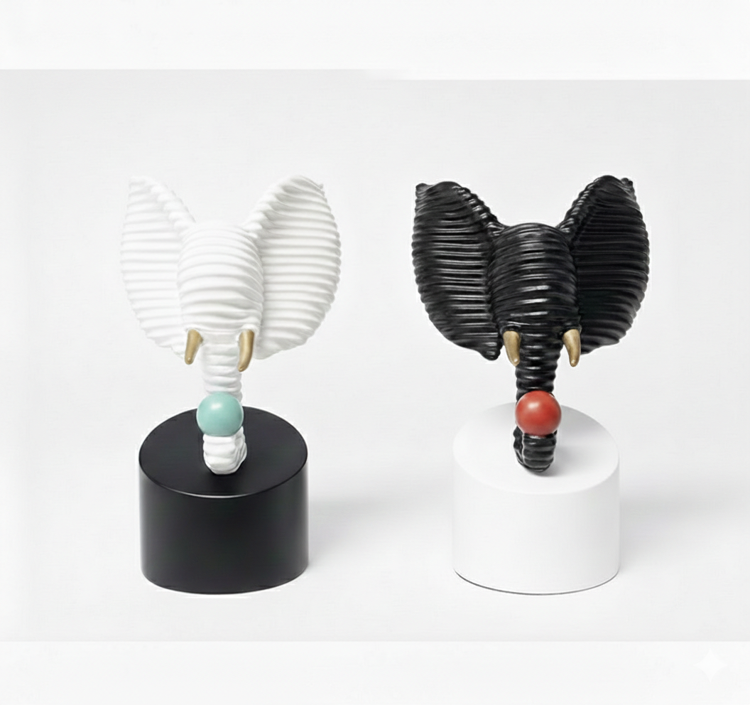 Özel Tasarım Polyester Fil Büstü 