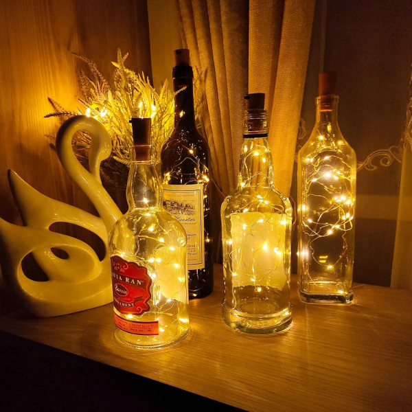 Mantar Tıpa Şeklinde Peri LED  - 2