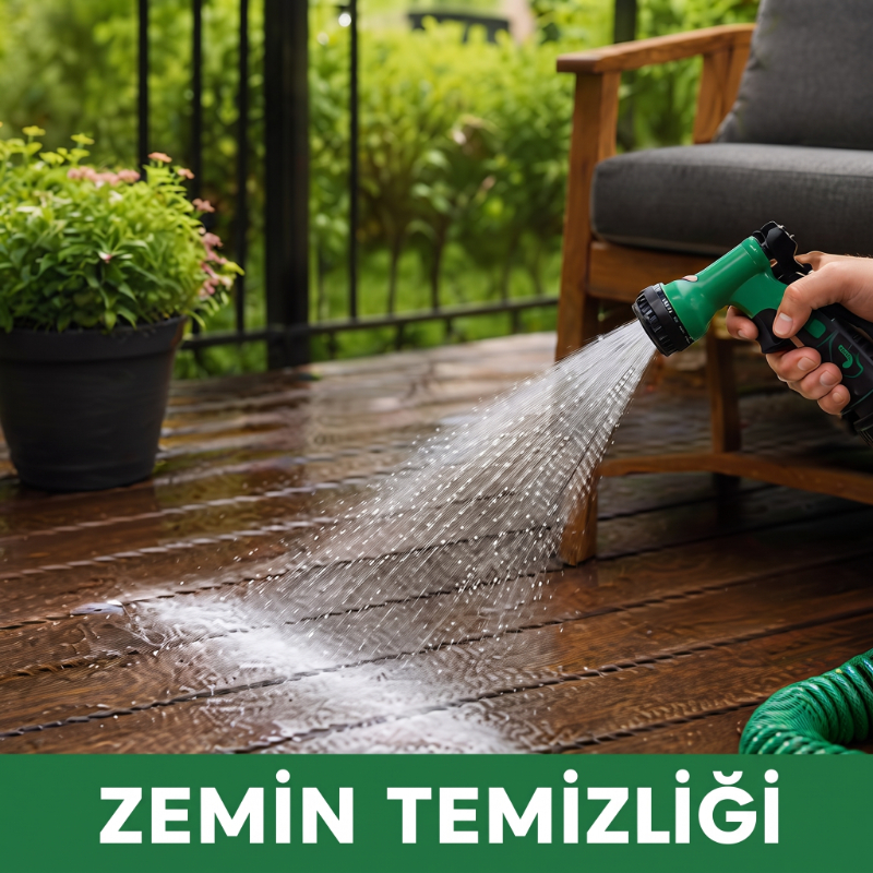 15 Metre Su Hortumu - Spiral - Fonksiyonel - Hafif  - 4