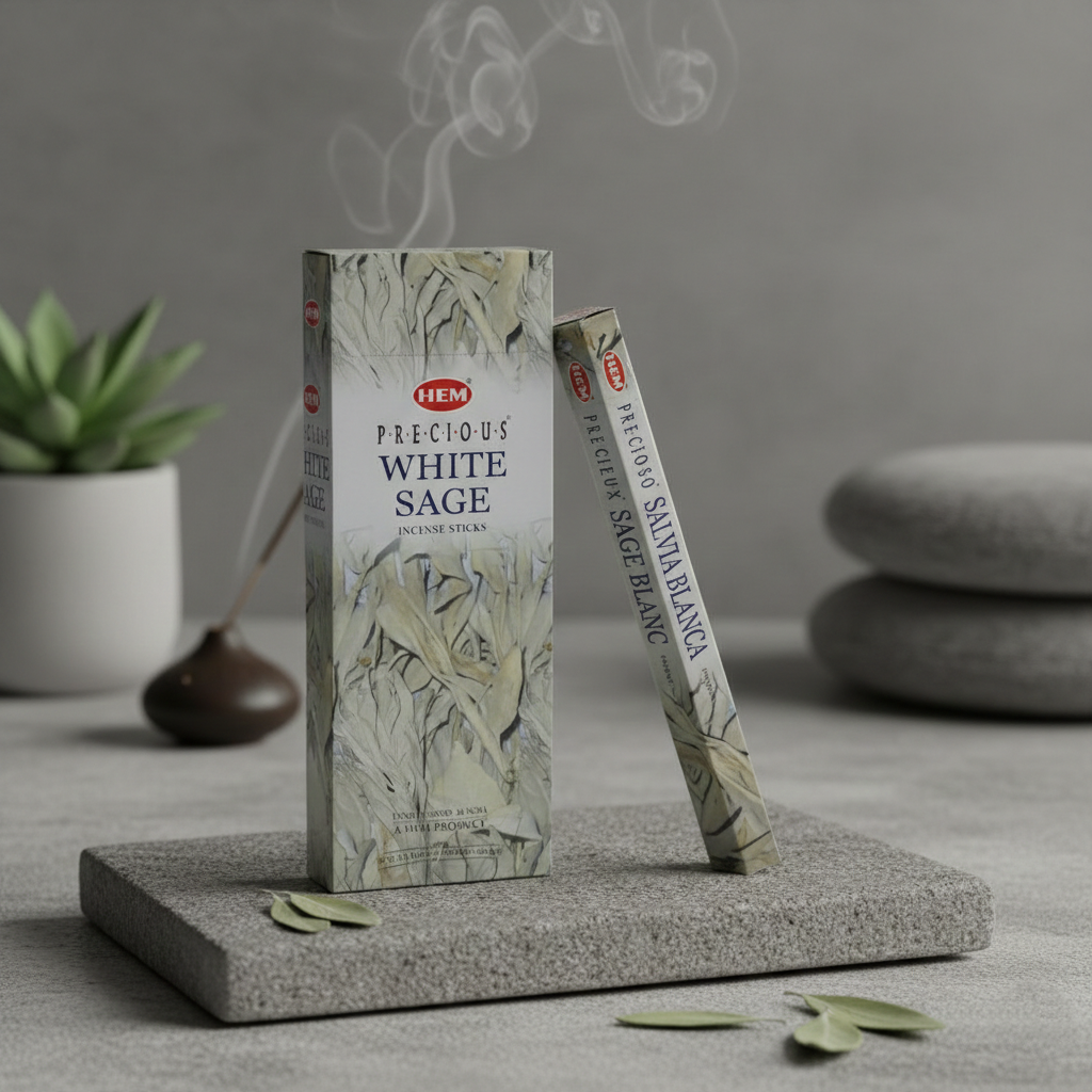 Hem Precious White Sage Aromalı Çubuk Tütsü - 2