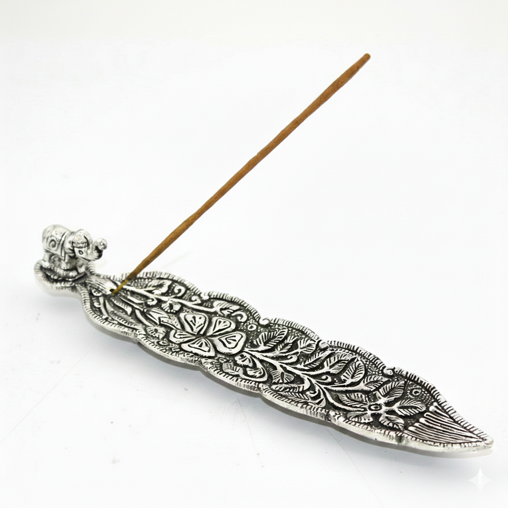 Metal Kayık Fil Tasarımı Tütsülük Model 1 