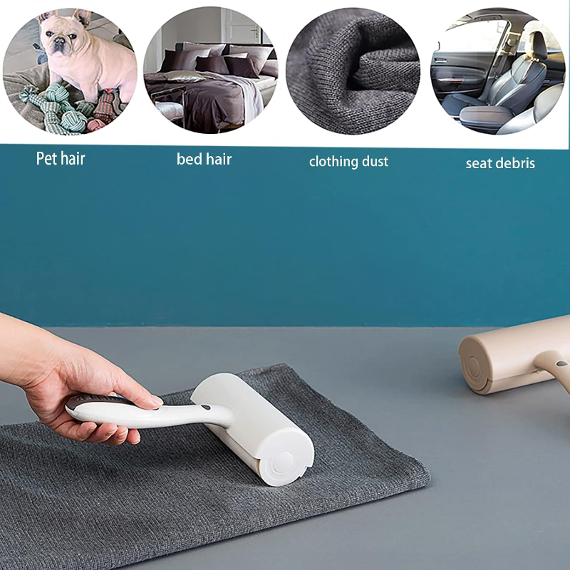 Tüy Toplama Rulosu - Kapaklı - Ergonomik - Taşınabilir  - 5