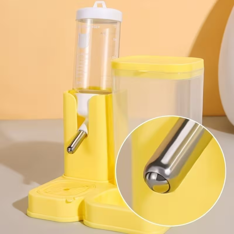 Hamster Mama ve Su Kabı - 2'si 1 Arada - 80 ml Su Haznesi  - 2