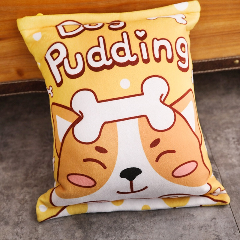 Pudding Peluş Yastık - 8 Mini Peluş - Oyuncaklı Yastık - görsel 3