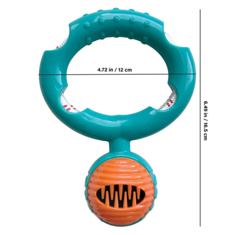 Halatlı Disk Köpek Isırma Oyuncağı - Mama Ödüllü Mekanizma - görsel 3