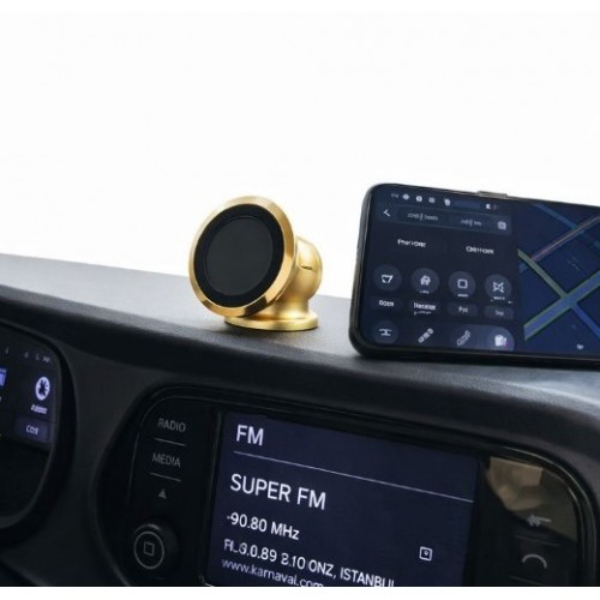 Metal Telefon Tutucu Torpidoya Yapışan Mıknatıslı