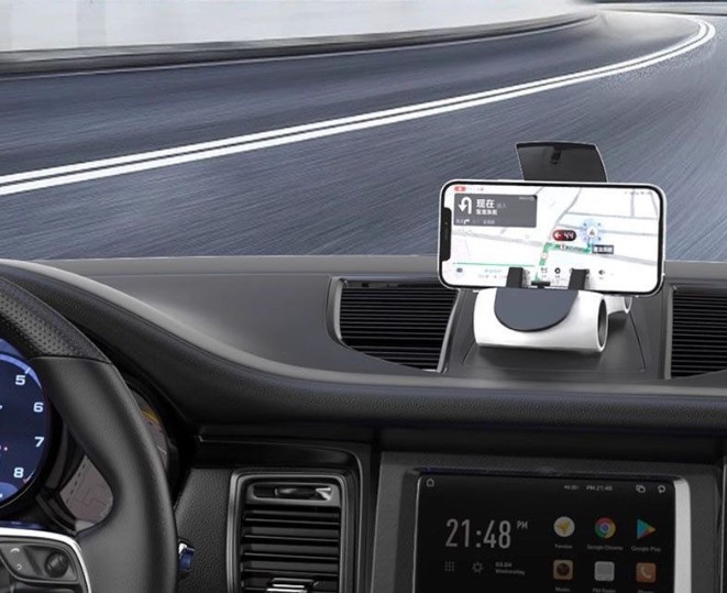 Araba Tasarımlı Araç İçi 360 Derece Telefon Tutucu  - 5