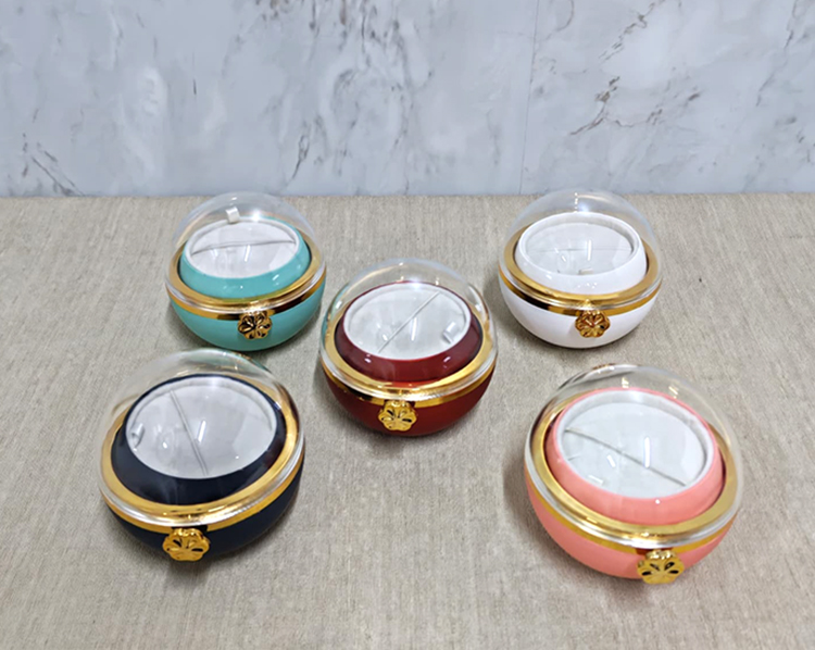 Romantik Gül Yüzük Kutusu Kubbe  - 2