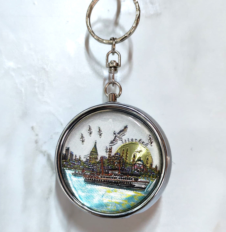 İstanbul Temalı Cep Küllüğü Anahtarlık 