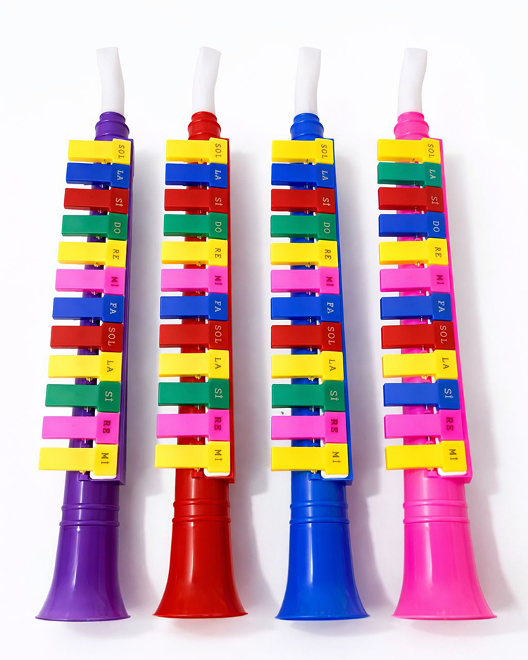 Renkli Plastik Melodika 