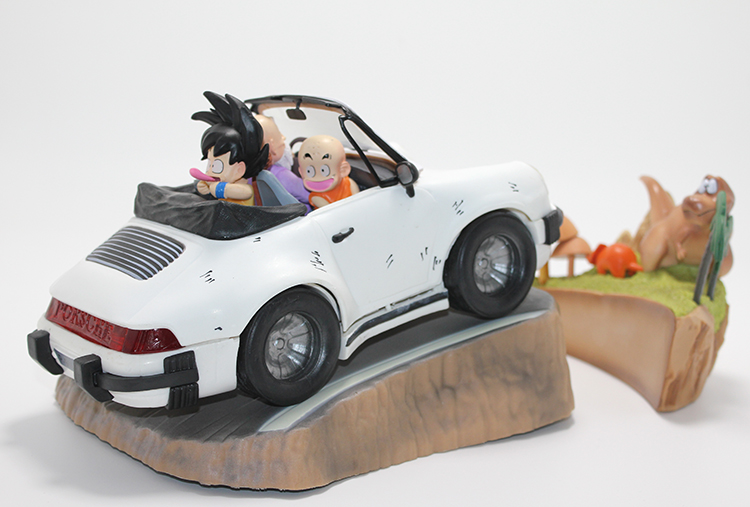 Anime Dragon Ball Son Goku, Kuririn, Usta Roshi Figürü 17 Cm 