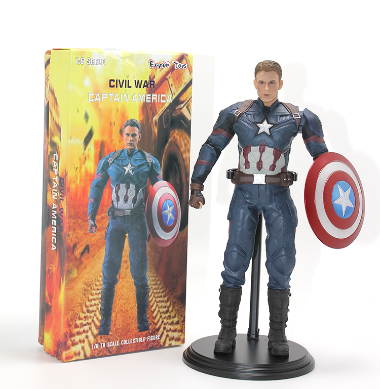 Civil War Kaptan Amerika Figürü 