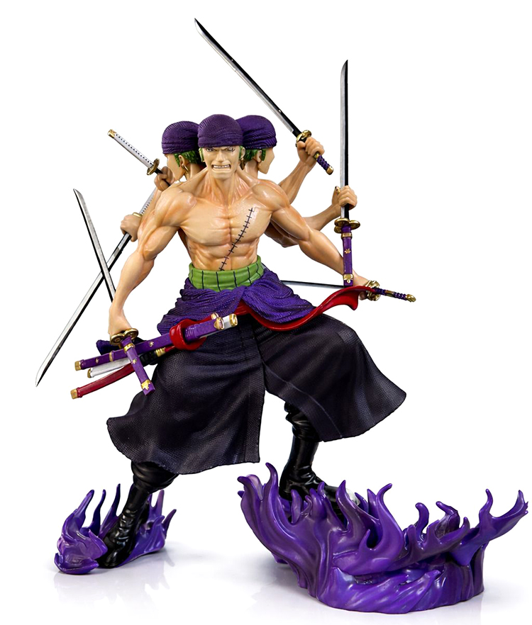 Anime One Piece Roronoa Zoro Figürü 30 Cm 