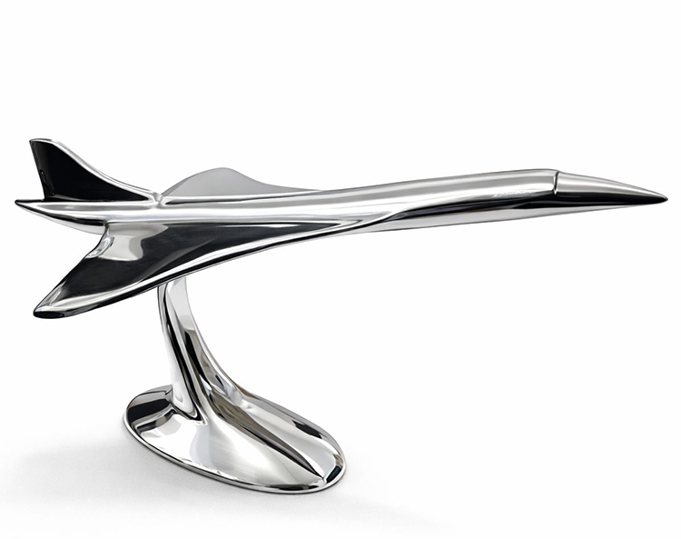 Concorde Krom Uçak 
