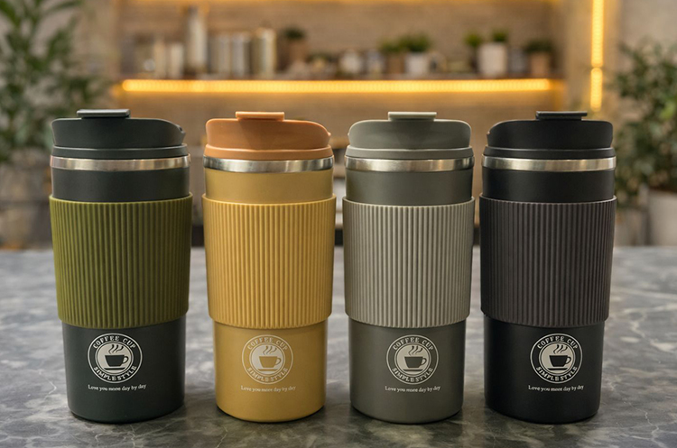 500 ml Paslanmaz Çelik Termos Mug Bardak