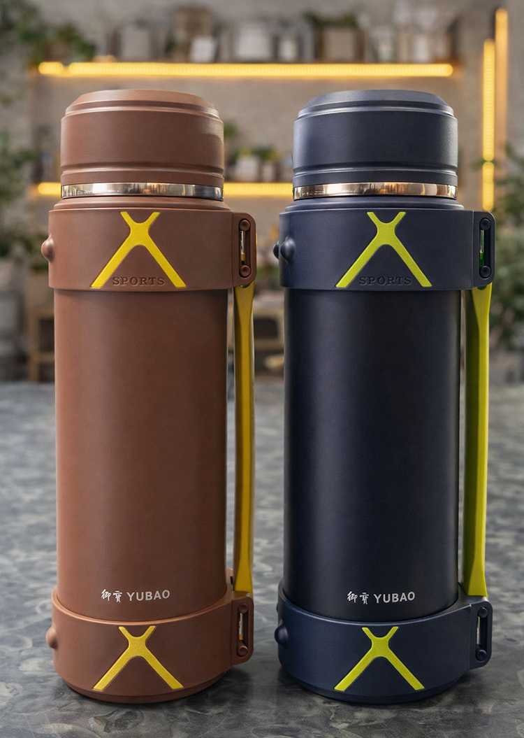 1600 ml Çift Katmanlı Vakumlu Paslanmaz Çelik Termos 