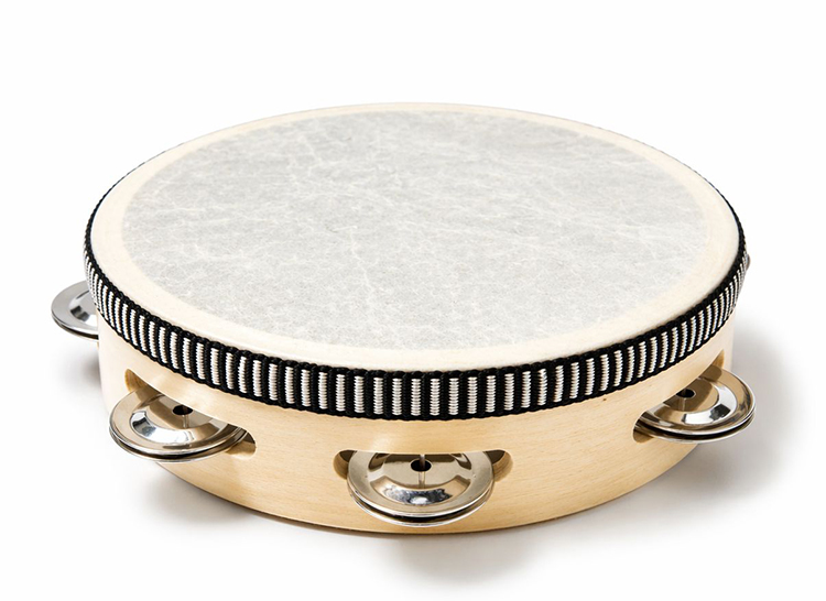 18 cm Ahşap Tef Müzik Aleti 
