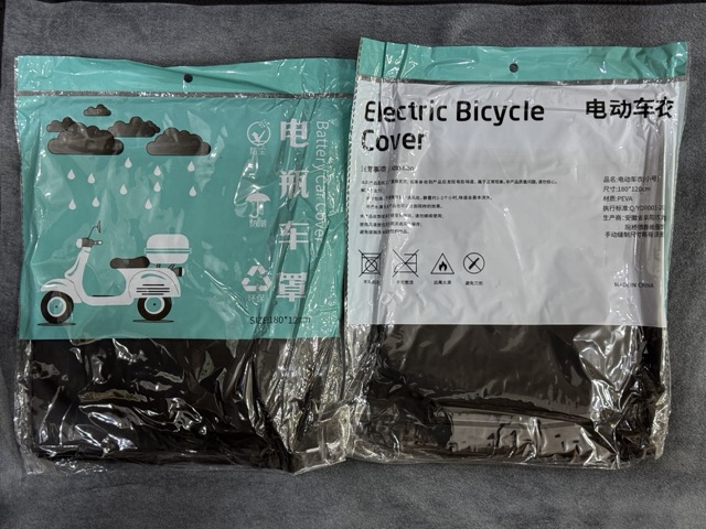 Su ve Toz Geçirmez Motosiklet ve Scooter Koruma Brandası 180x120 cm - 2
