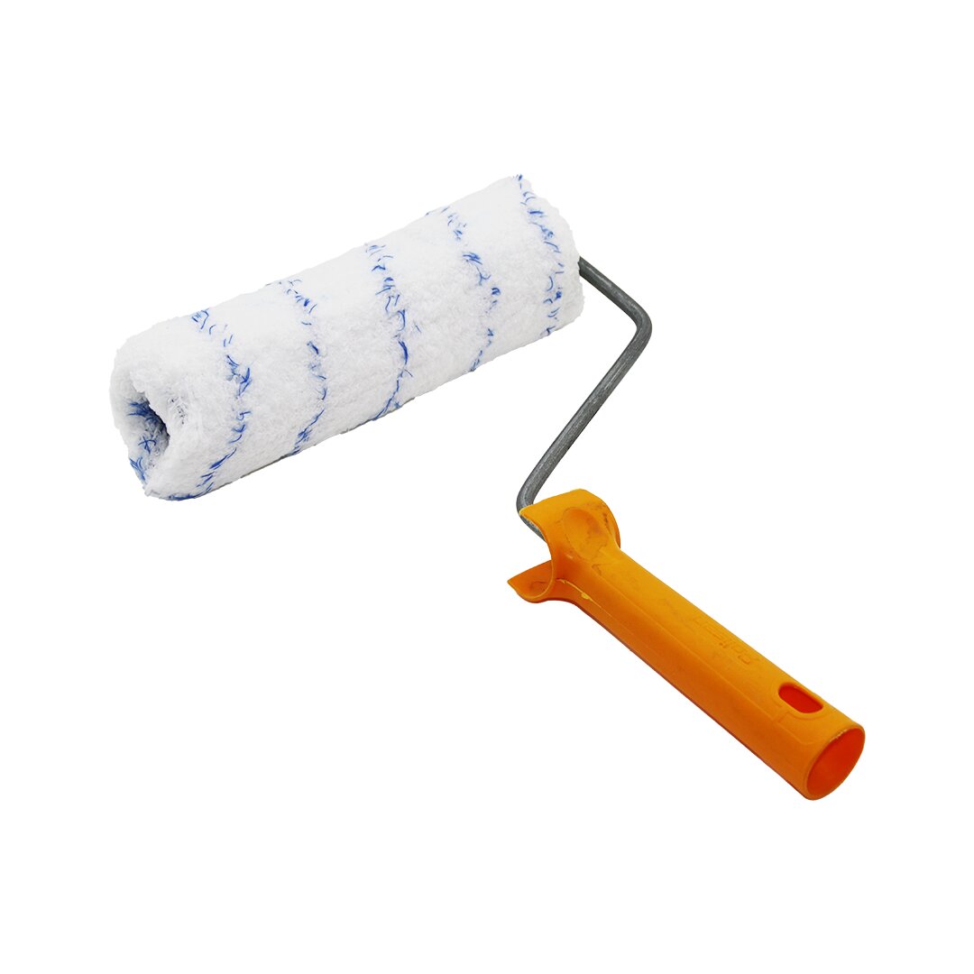 Dış Cephe Boya Rulosu - 20 cm - Turuncu Saplı 