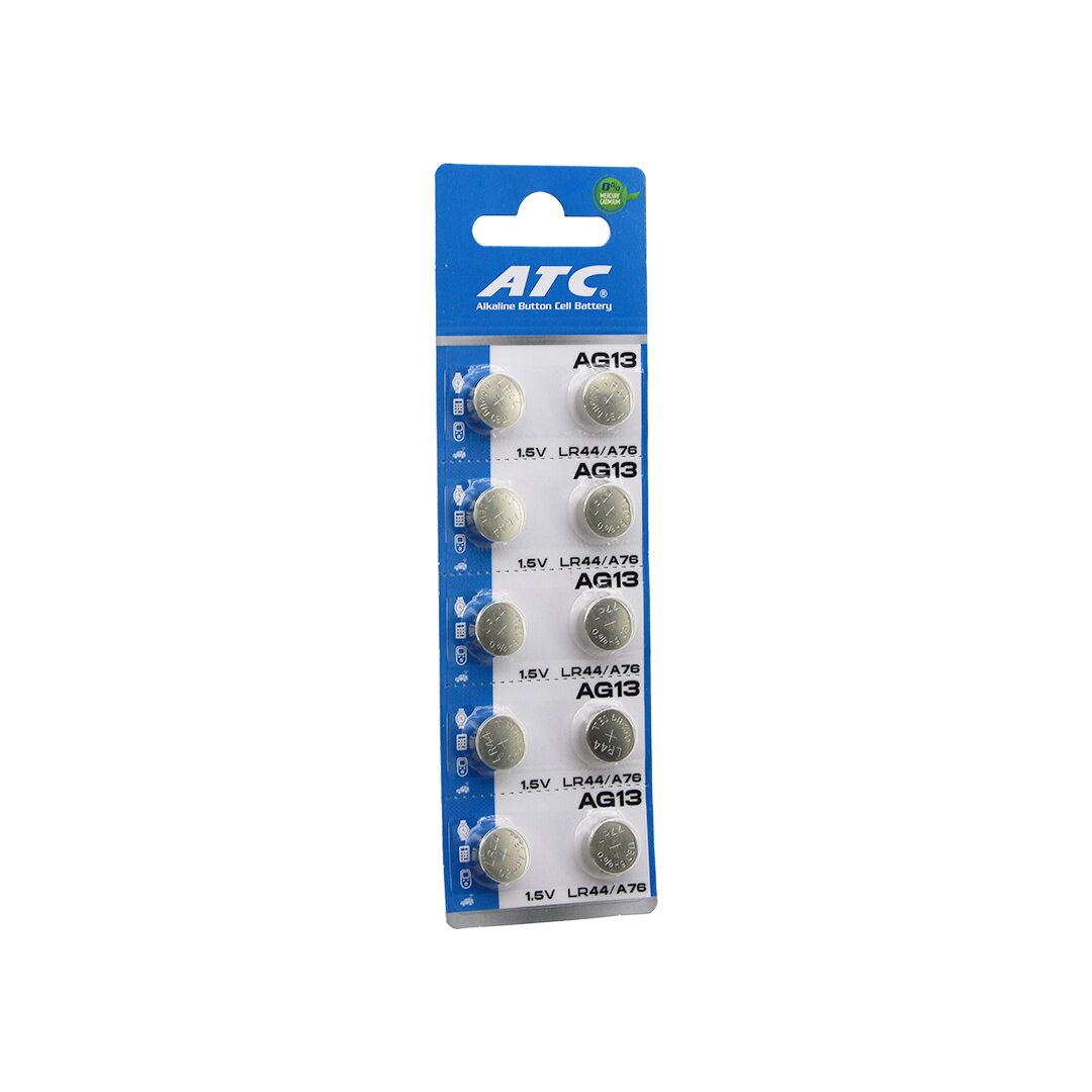 Düğme Pil - 10'lu Kart Paket - 1.5V - Alkalin 