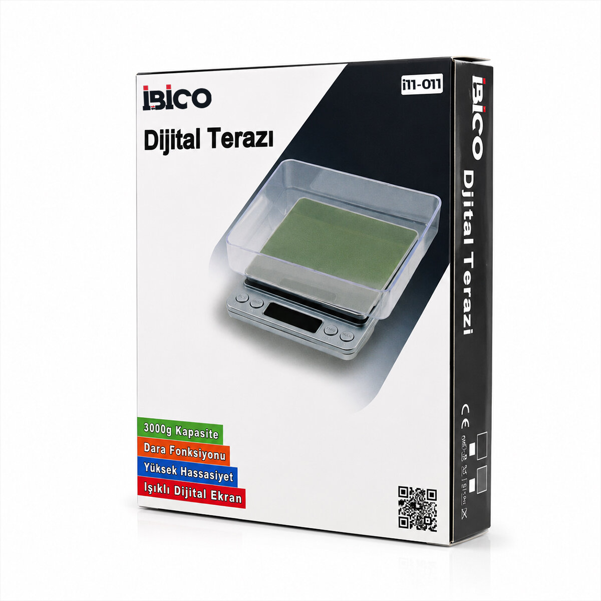 Hassas Terazi - Mini Boy - Pilli - Minimum 0.01 gr Ölçüm - 2