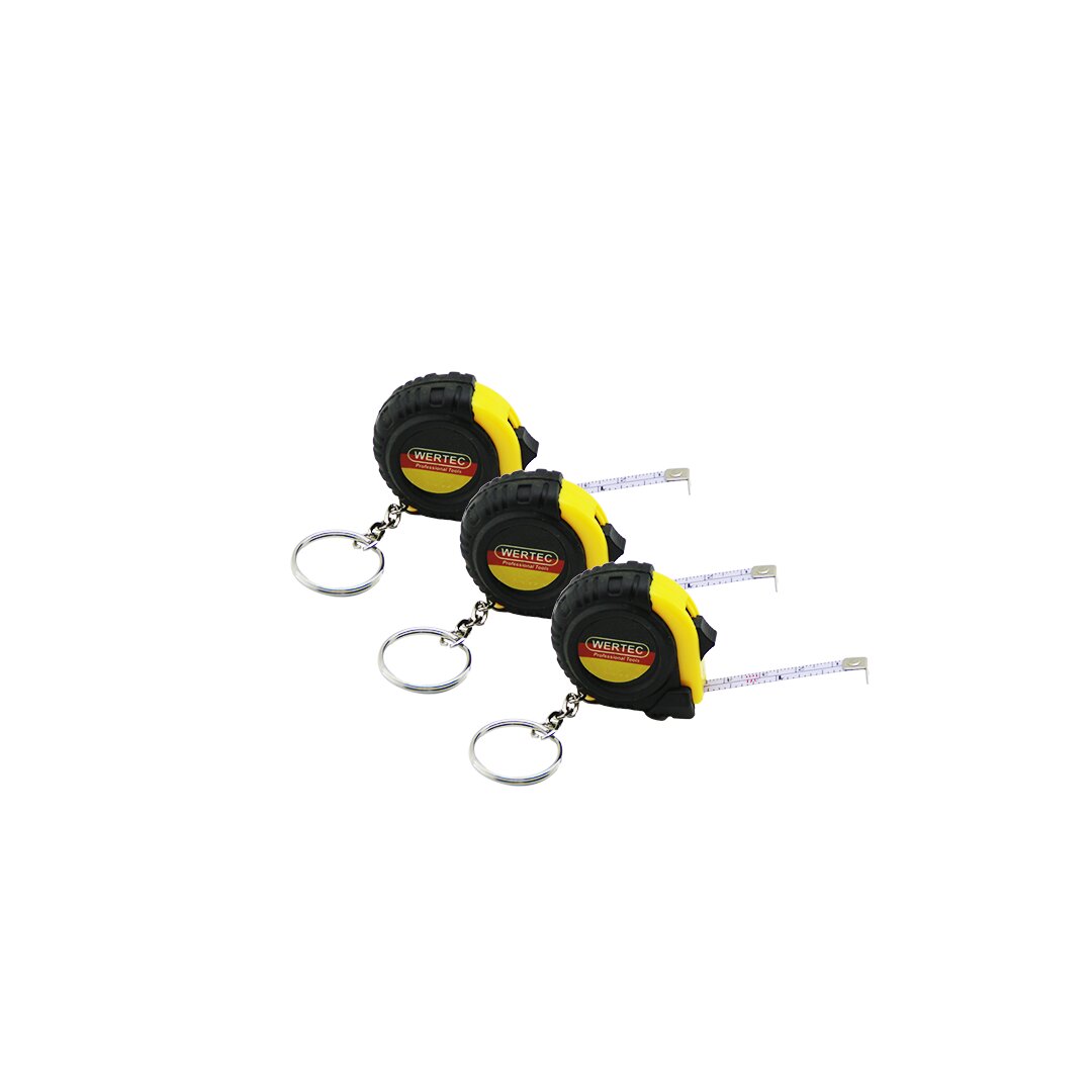 Mini Metre Tasarımlı Anahtarlık - 1 Metrelik - Kompakt 