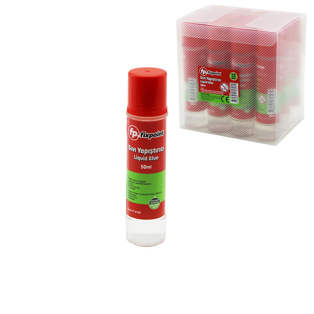 Sıvı Yapıştırıcı - 50 ml - Solvent İçermez - Yıkanabilir 