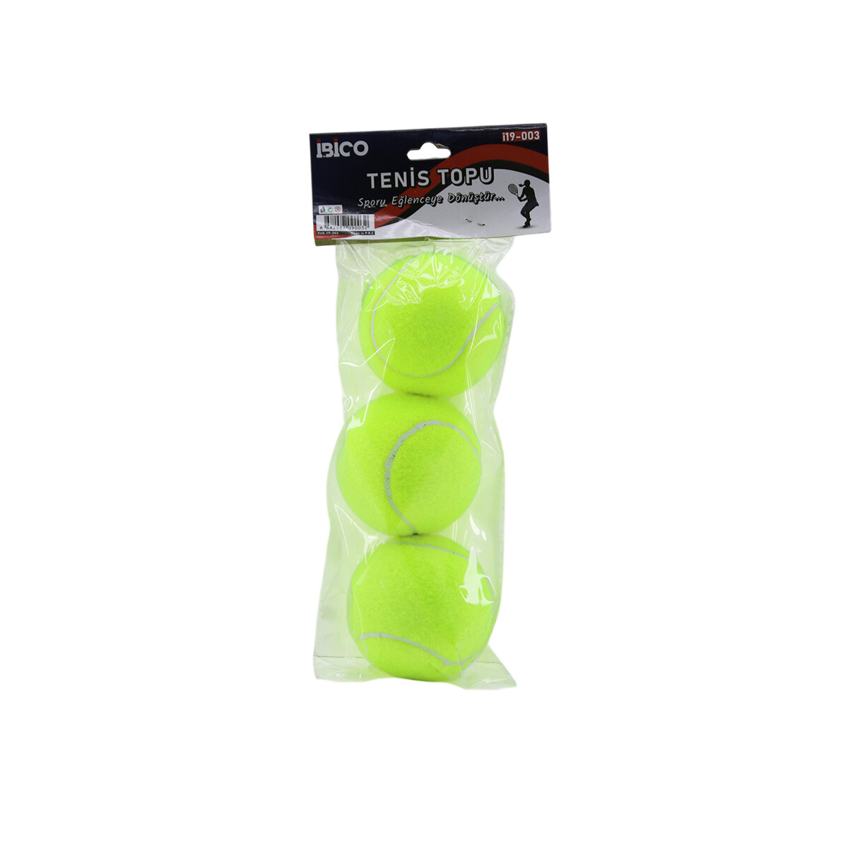 Tenis Topu Seti - 3'lü Paket - Dayanıklı Top  - 3