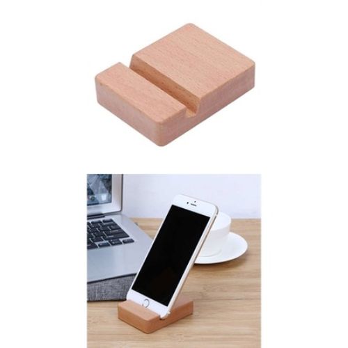 Ahşap Cep Telefonu ve Tablet Standı - 3