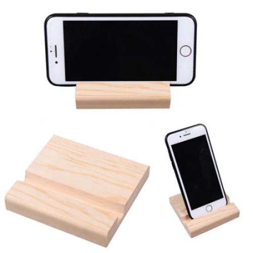 Ahşap Cep Telefonu ve Tablet Standı - 4