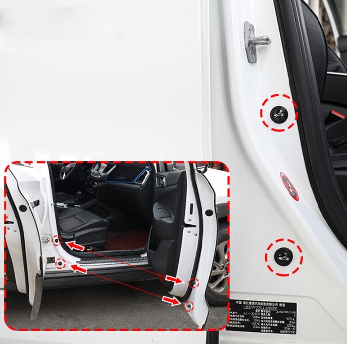 Araba Kapısı Darbe Emici Pad Seti - 3