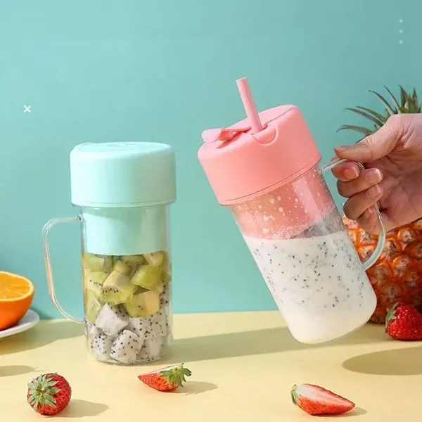 Taşınabilir Pipetli Bardak Blender  - 3