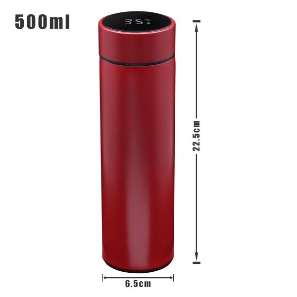 Sıcaklık Göstergeli Dijital Termos 500 ml - 4