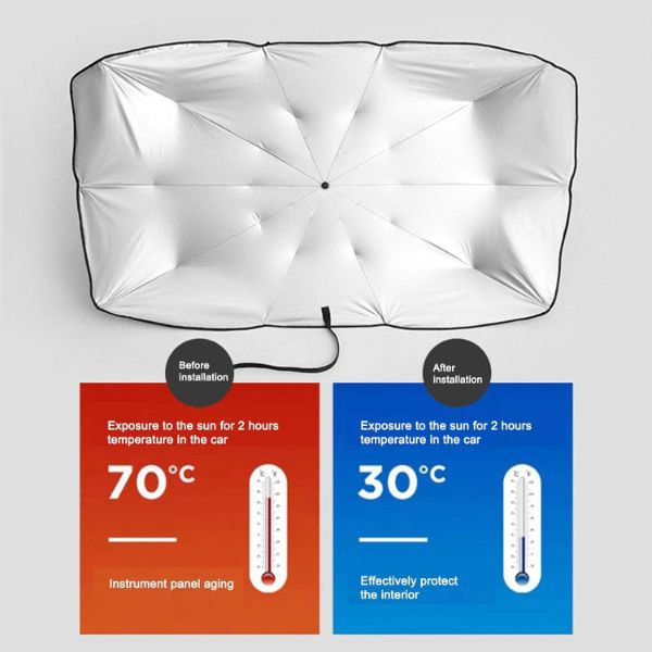 Araba Ön Cam Güneşlik Şemsiye - 4