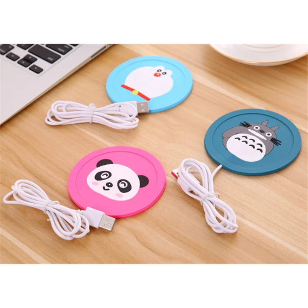 USB Silikon Bardak Altı Isıtıcı - 4