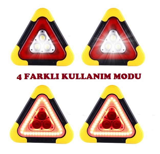 Işıklı Acil Durum Reflektörü - 2