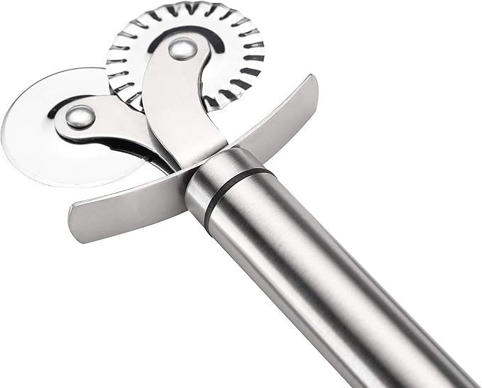 Çift Başlıklı Pizza Hamur Bıçağı - 2