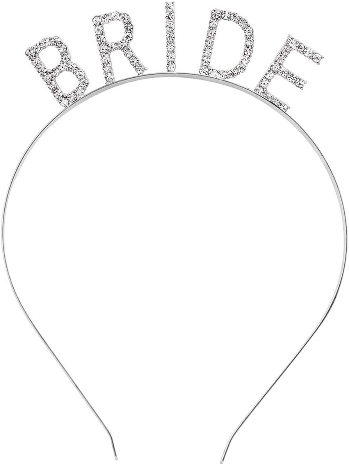 Bekarlığa Veda Bride Tacı Gümüş Renk - 2