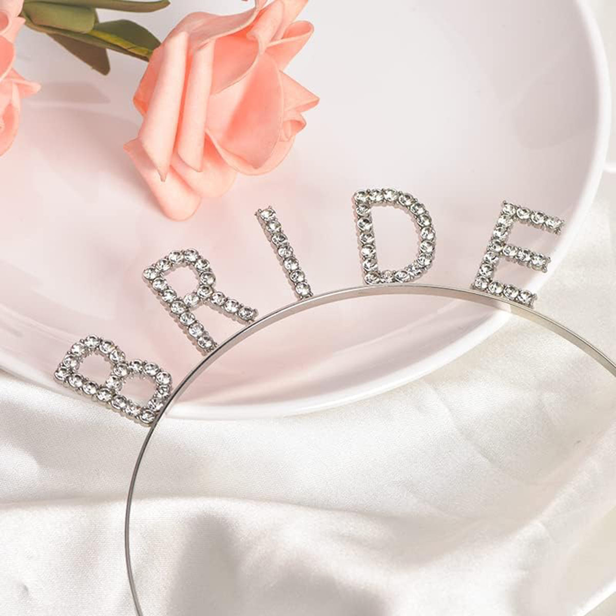 Bekarlığa Veda Bride Tacı Gümüş Renk - 3