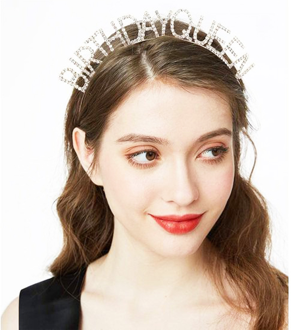 Birthday Queen Yazılı Kraliçe Taç - 5