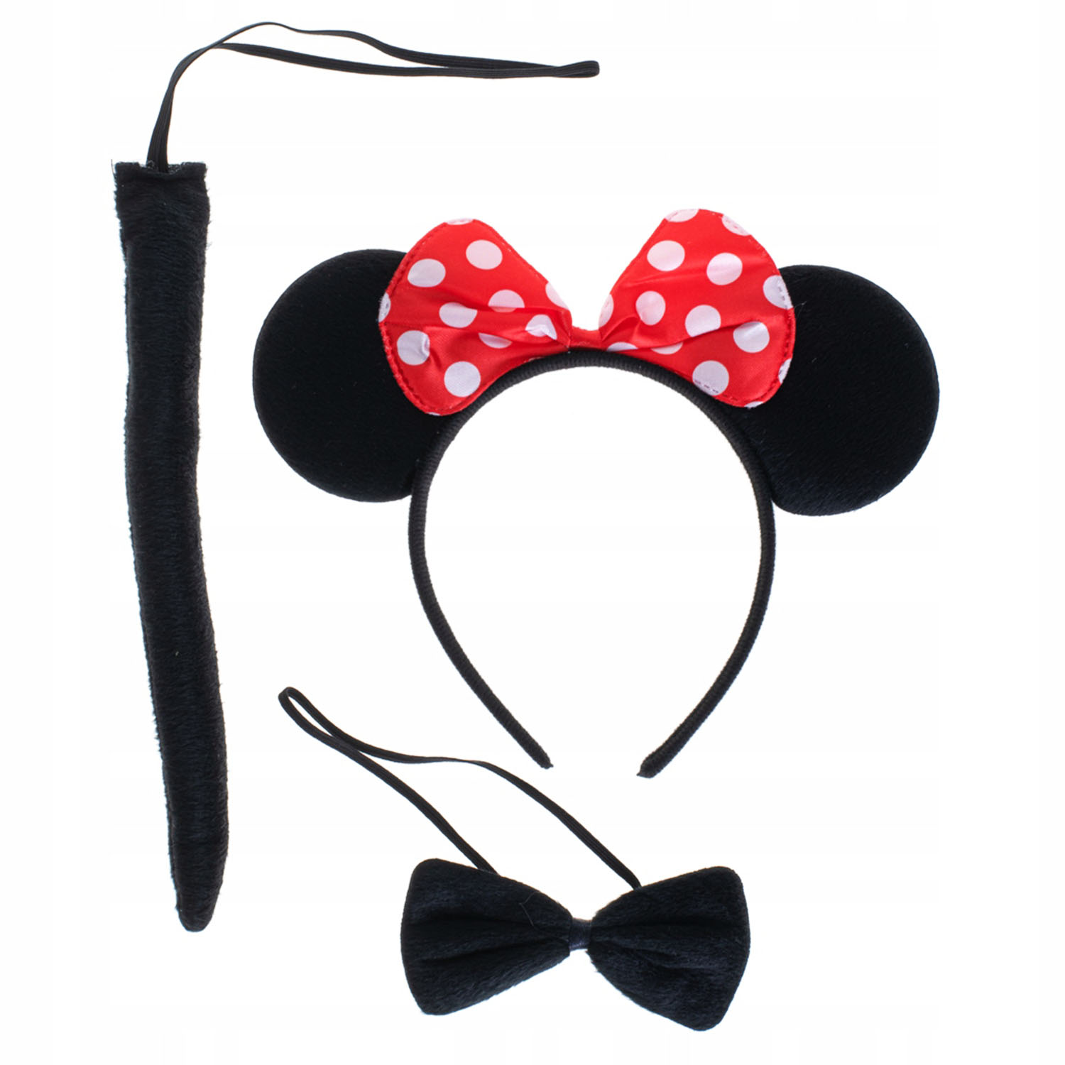 Minnie Mouse Taç Kuyruk Papyon Gösteri Seti  - 2