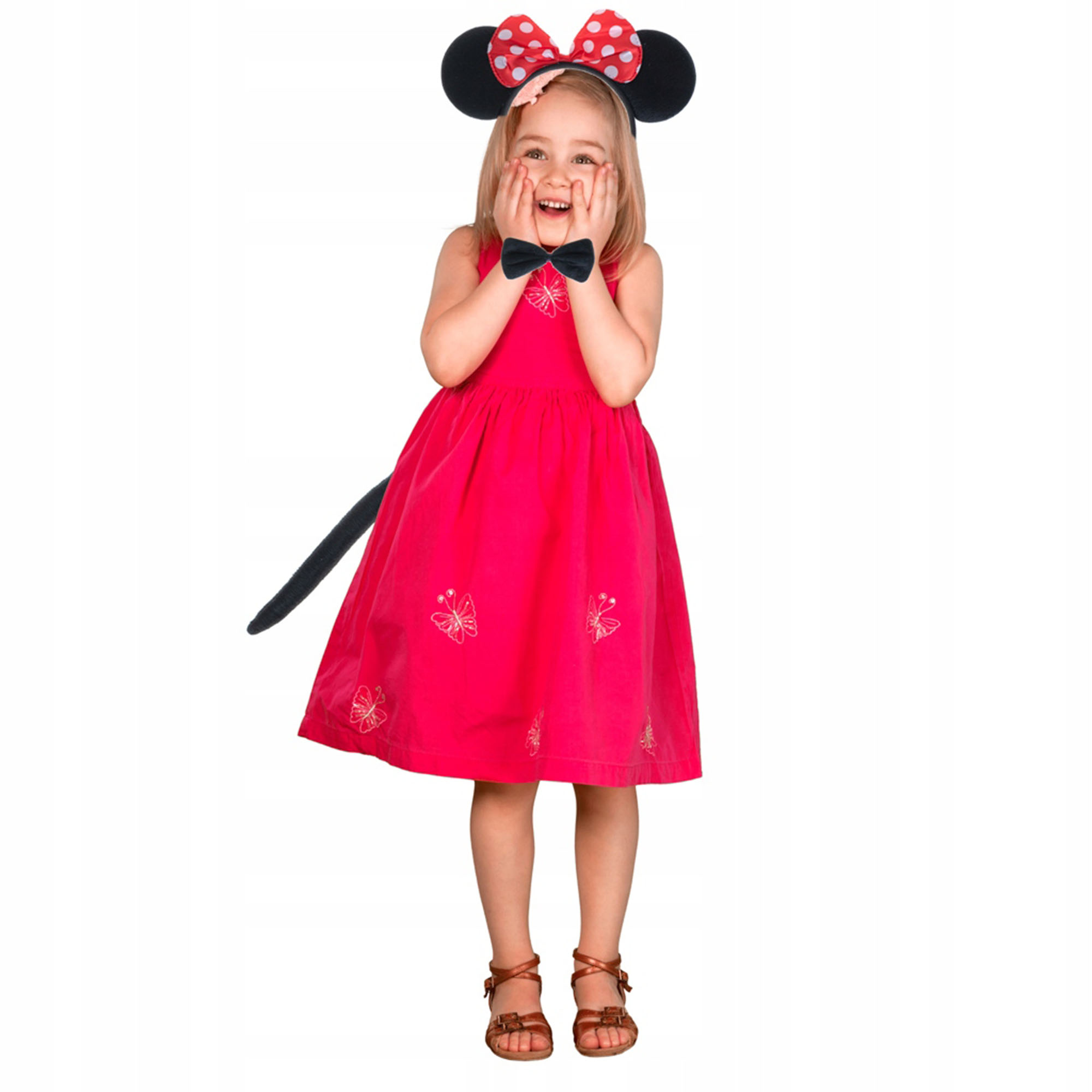 Minnie Mouse Taç Kuyruk Papyon Gösteri Seti  - 3